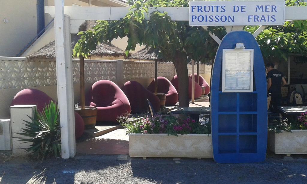 Hotel De La Mer Le Barcares Bagian luar foto